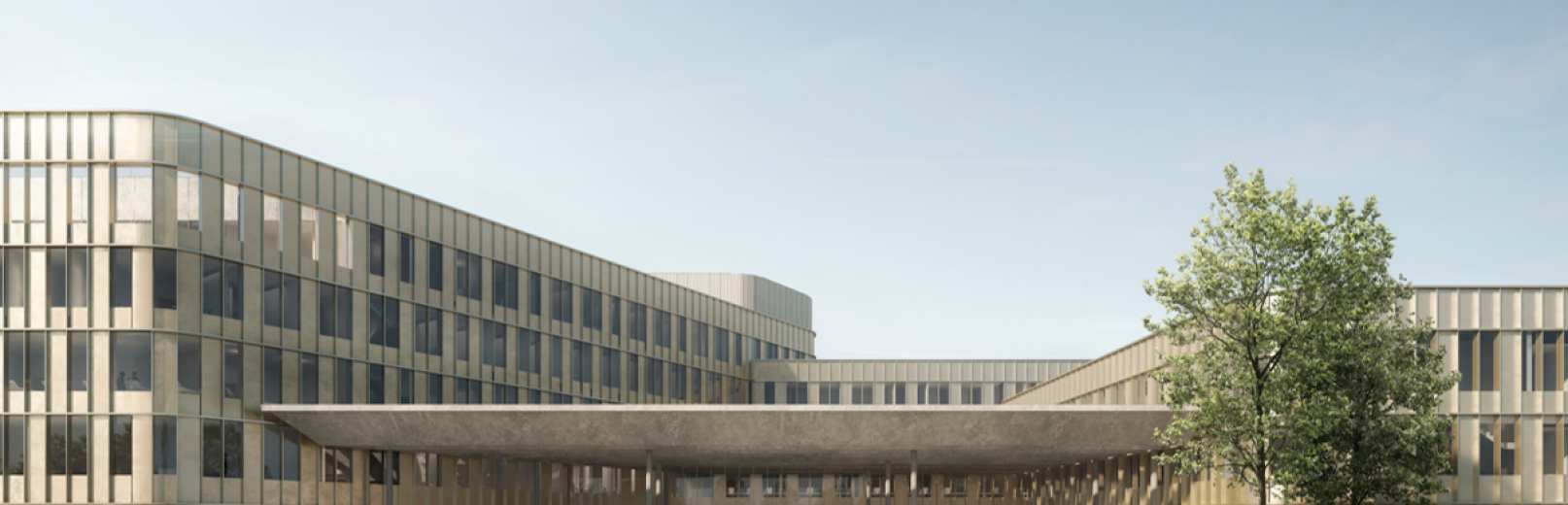 illustration entrée principale hôpital Houdemont